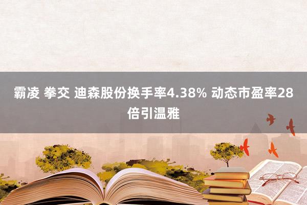 霸凌 拳交 迪森股份换手率4.38% 动态市盈率28倍引温雅