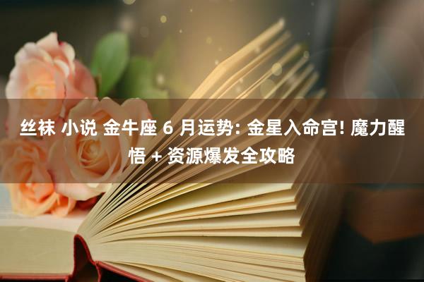 丝袜 小说 金牛座 6 月运势: 金星入命宫! 魔力醒悟 + 资源爆发全攻略